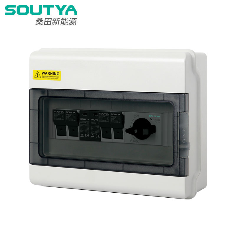 Caja combinadora de 1000 V CC 2 en 1 tipo aislador de salida