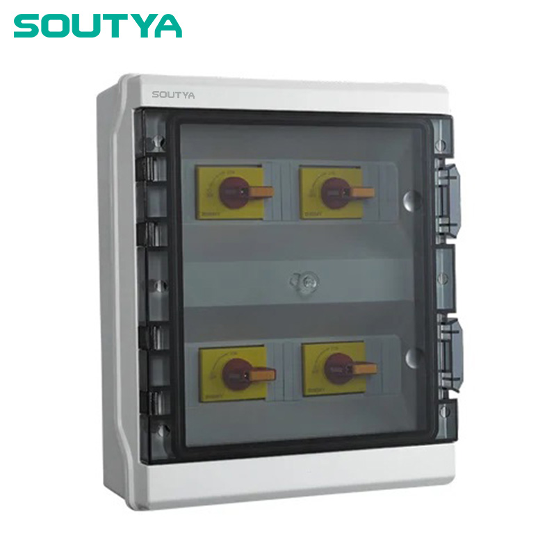 Caja aisladora de CC Caja IP65 de cuatro cadenas