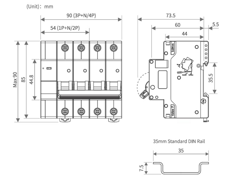 Automatic Reclosing Miniature Circuit Breaker